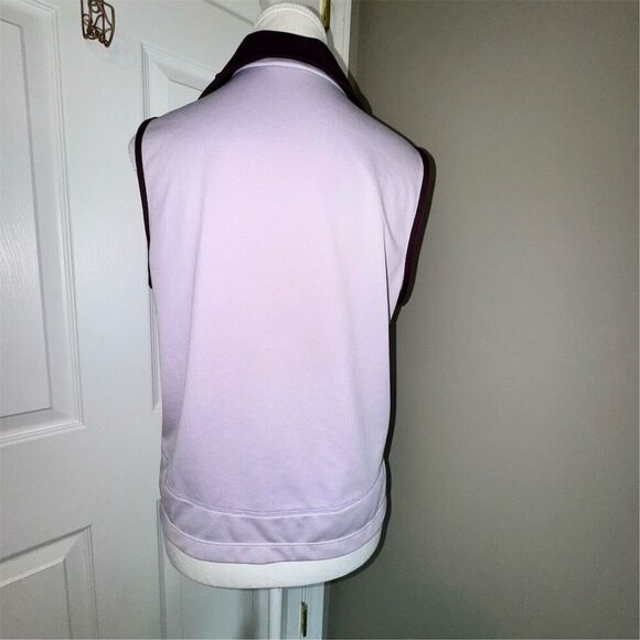 Nike Women's Sphere Dry Purple Sleeveless V-Neck Tennis Tank Top Size L - Picture 4 of 10
